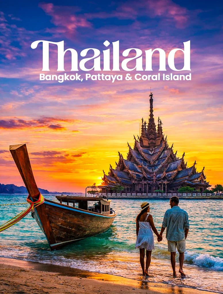 Coral Island Speedboat Tour Pattaya - Wonder Bharat